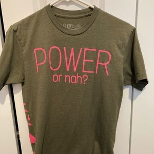 United Lifters “Power or Nah” T Shirt (unisex)
